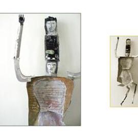 Kim Wintje: 'shrouds of jesus', 2001 Aluminum Sculpture, Political. Artist Description: My medium, 