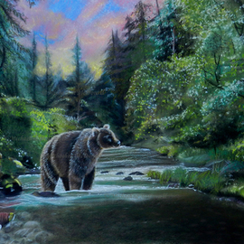 bear sunrise By Michaeline Mcdonald