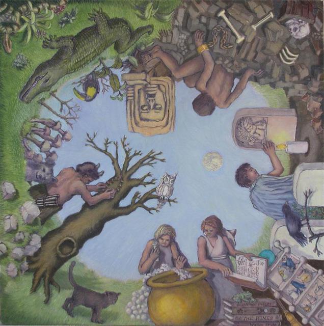 Wendy Lippincott  'Pagan World', created in 2004, Original Painting Other.
