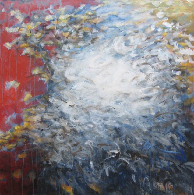 Yeoun Lee  'Blowing In The Wind', created in 2012, Original Painting Acrylic.
