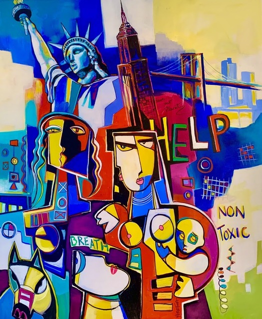 Paul Ygartua  'Hope', created in 2021, Original Painting Acrylic.