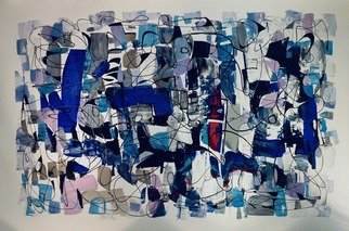 Paul Ygartua: 'inner darkness', 2021 Acrylic Painting, Abstract. Inner Darkness acrylic on canvas abstract painting by Paul Ygartua...