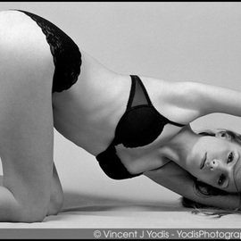 Vincent Yodis: 'Victoria Fashion', 2003 Black and White Photograph, Fashion. Artist Description:  Fashion Image ...