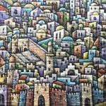 old jerusalem By Yosef Reznikov