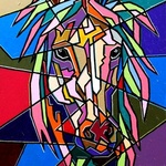 portrait of a horse By Yosef Reznikov