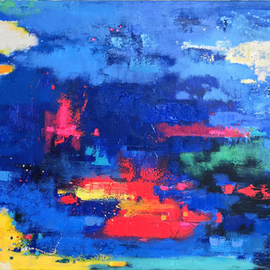 Jinsheng You: 'abstract 296', 2019 Oil Painting, Abstract. Artist Description: I d like to express my emotion with vibrant colors and unique brush. This is an originalabstract oil painting on canvas, it is one- of- kind, i have got it done recently.PLEASE KEEP THAT IN MINDALL MY PAINTINGS VIEWED IN PERSON MORE BEAUTIFUL THAN THE IAMGES BECAUSE ...