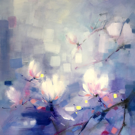 Jinsheng You: 'floral 287', 2019 Oil Painting, Floral. Artist Description: I d like to express my emotion with vibrant colors and unique brush. This is an originalabstract oil painting on canvas, it is one- of- kind, i have got it done recently.PLEASE KEEP THAT IN MIND: ALL MY PAINTINGS VIEWED IN PERSON MORE BEAUTIFUL THAN THE ...