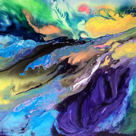 Jinsheng You: 'fluid beauty 300', 2019 Oil Painting, Abstract Landscape. Artist Description: I d like to express my emotion with vibrant colors and unique brush. This is an originalabstract oil painting on canvas, it is one- of- kind, i have got it done recently.PLEASE KEEP THAT IN MINDALL MY PAINTINGS VIEWED IN PERSON MORE BEAUTIFUL THAN THE IAMGES BECAUSE ...