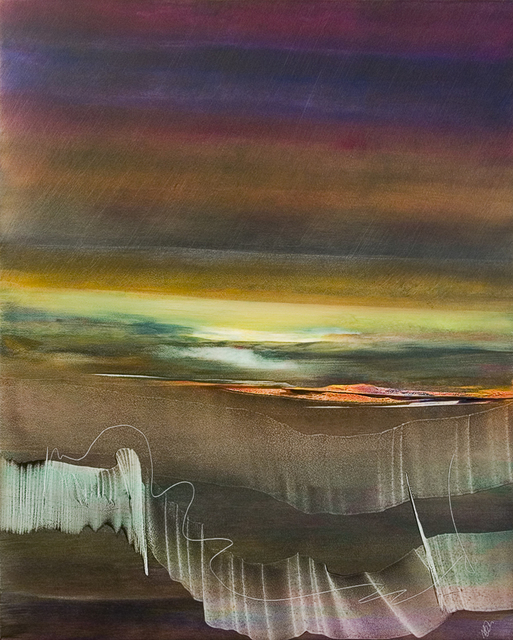 Nicholas Down  'Dawn Serengeti', created in 2006, Original Painting Acrylic.