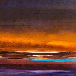 Nicholas Down: 'Desert Light', 2012 Oil Painting, Abstract Landscape. Artist Description:   Oil on Gesso panel                                 ...