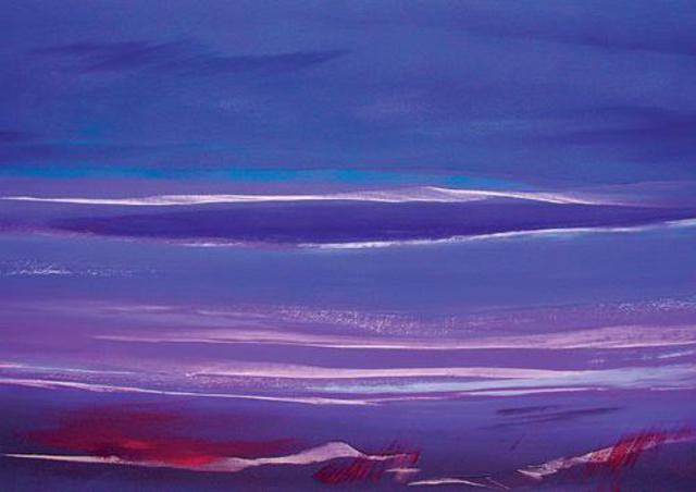 Nicholas Down  'Elegant Light Of Dawn', created in 2002, Original Painting Acrylic.
