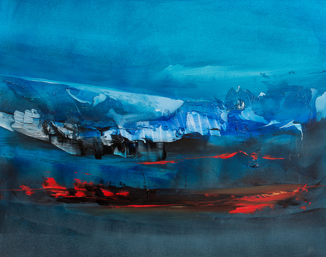 Nicholas Down  'Returning Waters', created in 2014, Original Painting Acrylic.