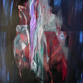 Nicholas Down: 'The Veil of Compassion', 2003 Oil Painting, Abstract. Artist Description: Exhibited at the 4th Florence Biennale in December 2003....