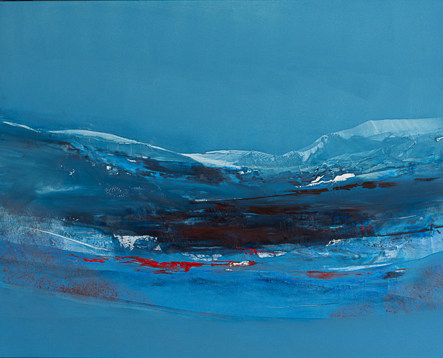 Nicholas Down  'Winter Unfolding', created in 2014, Original Painting Acrylic.