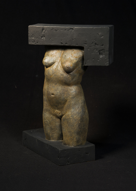 Yves  Goyatton  'Ashlar', created in 2016, Original Sculpture Bronze.