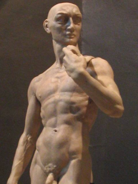 Zamin Sangtarash  'David, Disoriented', created in 2004, Original Sculpture Other.