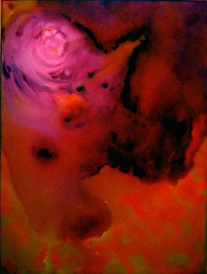 Rickie Dickerson: 'Eye of the Storm', 2007 Computer Art, Abstract.   This is reworking a painting called spew. . .  ...