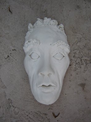 Rickie Dickerson: 'Mask2', 2006 Handbuilt Ceramics, Mask. 