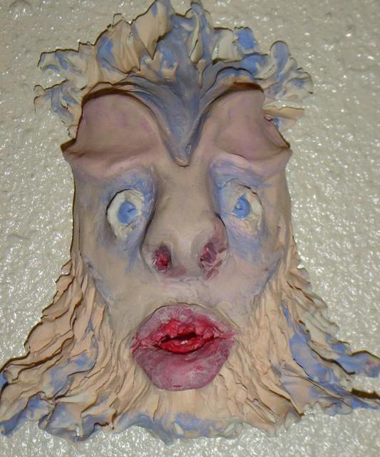 Artist Rickie Dickerson. 'Mask 1' Artwork Image, Created in 2005, Original Digital Other. #art #artist