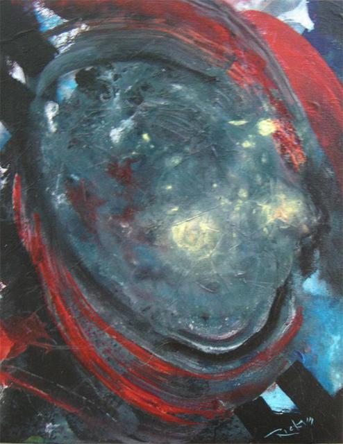Artist Rickie Dickerson. 'Spaceman' Artwork Image, Created in 2005, Original Digital Other. #art #artist