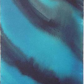 Rickie Dickerson: 'Very Cold Zebra Very Close Up', 2004 Acrylic Painting, Abstract. 