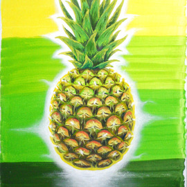 golden pineapple By Zaure Kadyke