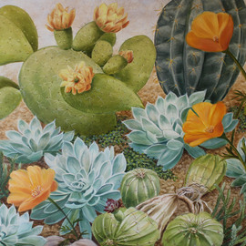 cactus extravaganza By Marsha Bowers