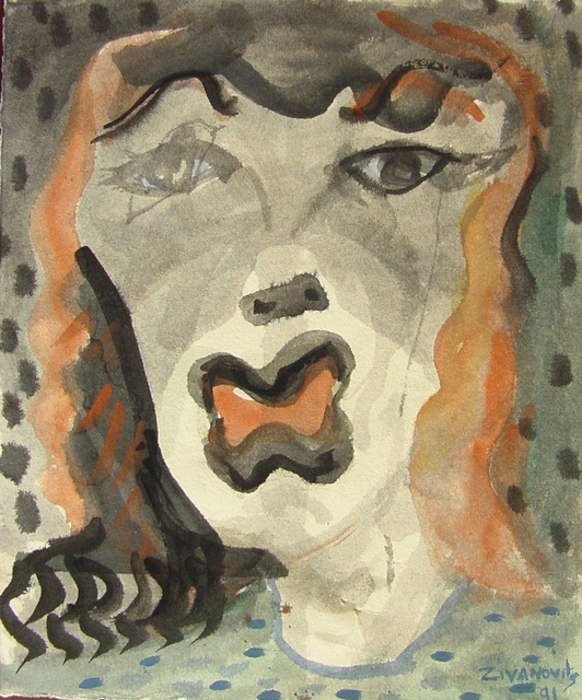 Dana Zivanovits  'CRY BABY', created in 1991, Original Painting Other.