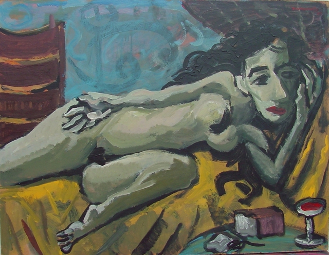 Dana Zivanovits  'DELILAH', created in 1989, Original Painting Other.