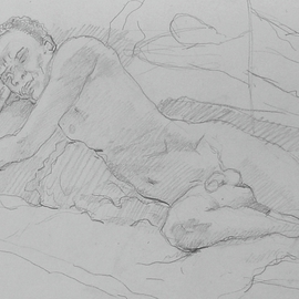 Male Nude Study 3, Dana Zivanovits