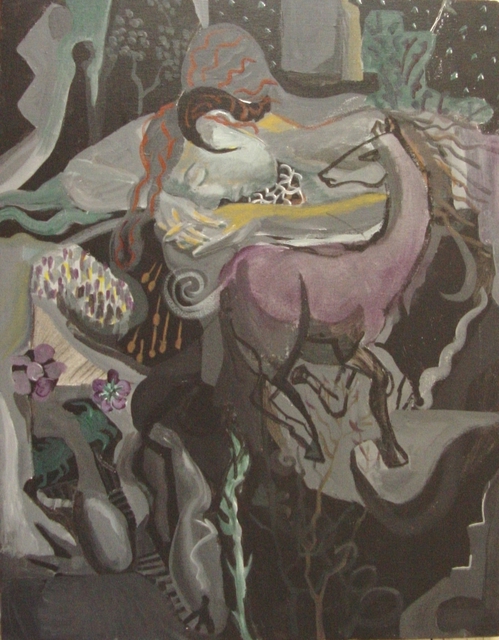 Dana Zivanovits  'NIGHT MARE', created in 1986, Original Painting Other.