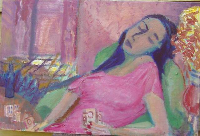 Dana Zivanovits  'SOLITAIRE', created in 2006, Original Painting Other.