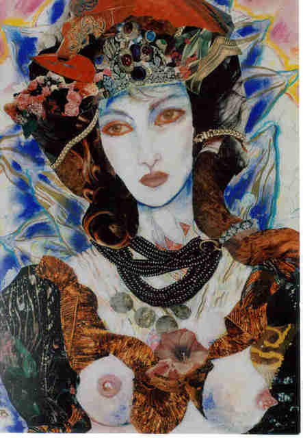 Christa Skoff Oglan  'Aphrodite', created in 2001, Original Painting Oil.