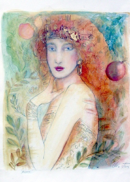 Christa Skoff Oglan  'Aurora', created in 2006, Original Painting Oil.