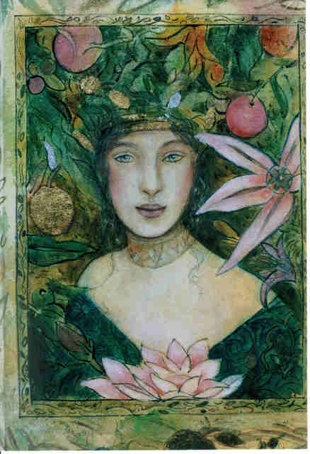 Christa Skoff Oglan  'Gaia 2', created in 2009, Original Painting Oil.