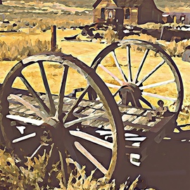 wagon wheels 1 By Steve Tohari