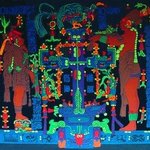 Palenque panel of the World Tree By Sigmund Sieminski